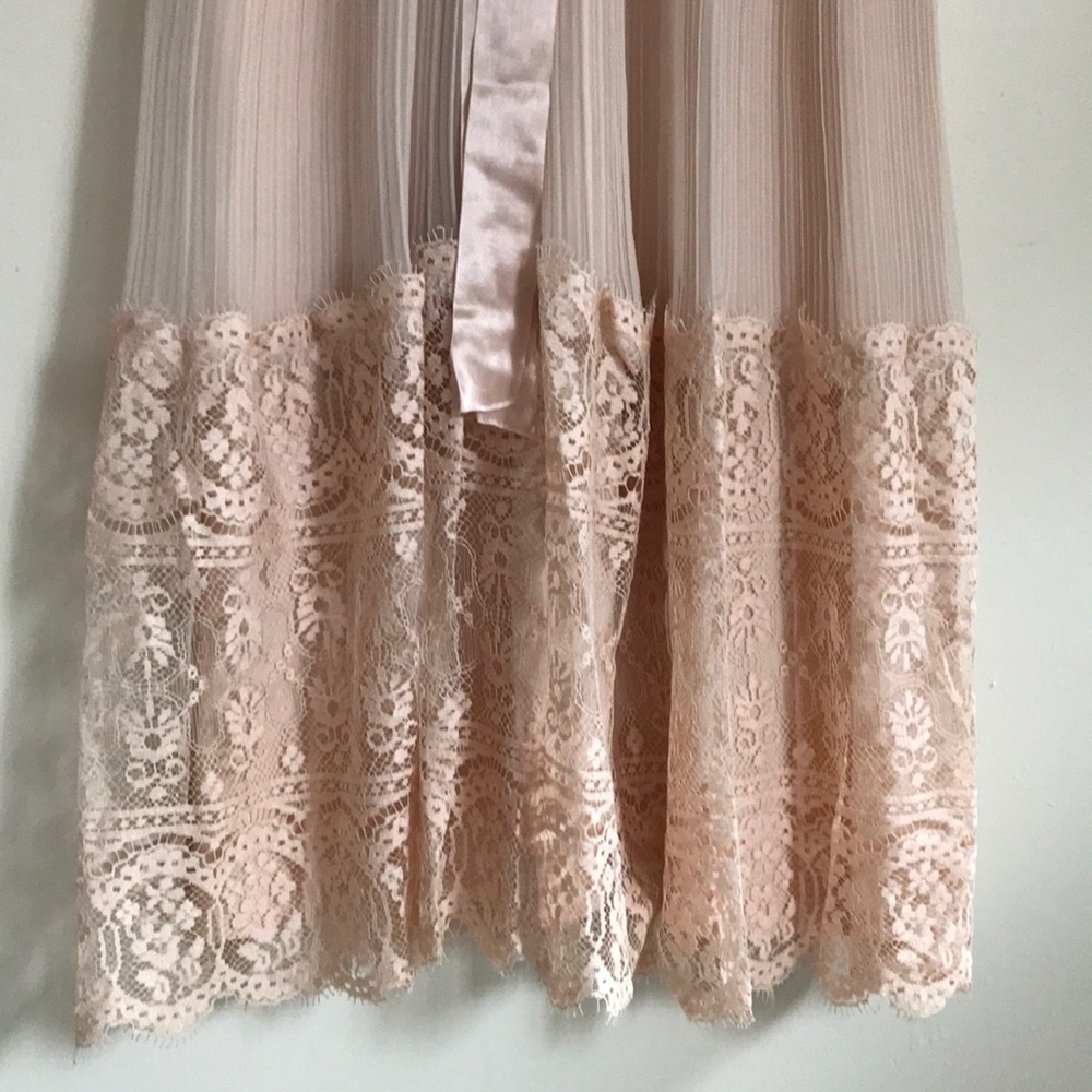 Vintage peach 1970’s gown - Picture 3 of 6